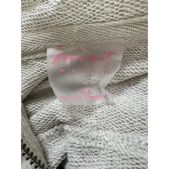 NWT FP Movement X Hatch Warm Up Jumpsuit Gray Long Sleeve Maternity Size Small - Picture 10 of 11